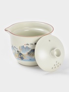 Набор для чайной церемонии ДЖЕКИЧАЙ, 6 предметов, на 3 персоны, чашка 65 мл, чайник 200 мл, фарфор, белый - Фото 10