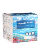 Одноразовые пепельницы с поглотителем запаха гидрогелем «Океан», набор 30 шт. - Фото 3