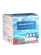 Одноразовые пепельницы с поглотителем запаха гидрогелем «Лимон», набор 30 шт. - Фото 3