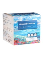 Одноразовые пепельницы с поглотителем запаха гидрогелем «Зеленое яблоко», набор 30 шт. - Фото 3