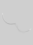 Монокость для бюстгальтера, 180 + 180 мм, цвет серебряный - Фото 2