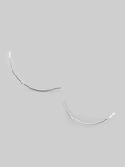 Монокость для бюстгальтера, 190 + 190 мм, цвет серебряный - Фото 2