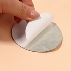 Зеркало настенное, круглое, акриловое, на клеевой основе, 6 шт., d=8 см - Фото 4