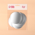 Зеркало настенное, круглое, акриловое, на клеевой основе, 6 шт., d=8 см - Фото 5