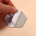 Зеркало настенное «Соты», акриловое, 6 шт., на клеевой основе, 8×7 см - Фото 4