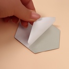 Зеркало настенное «Соты», акриловое, на клеевой основе, 6 шт., 10×8.6 см - Фото 4