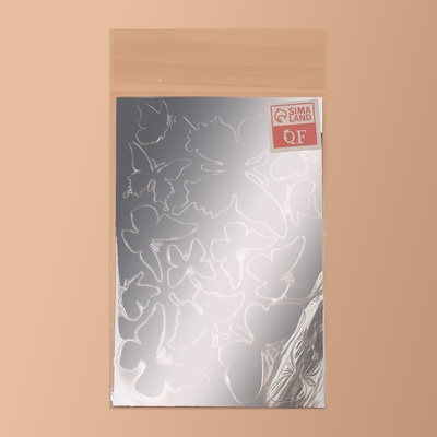 Зеркала «Бабочки», 30 × 20 см, цвет серебристый