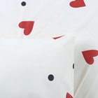 Постельное бельё евро «Этель» First love, бязь - Фото 3