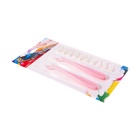 Набор мастихинов для растирки 2 штуки, с дополнительными насадками, ластиками, 10 штук - Фото 2