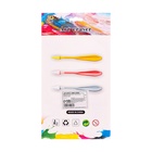 Набор мастихинов для растирки 2 штуки, с дополнительными насадками, ластиками, 10 штук - Фото 3