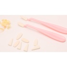 Набор мастихинов для растирки 2 штуки, с дополнительными насадками, ластиками, 10 штук - Фото 7