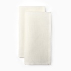 Набор салфеток Этель Natural linen 40х40 см - 2 шт, 100% лён - фото 322241312