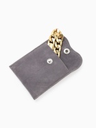 Конверт для украшений бархатный, 7×7 см, фасовка 10 шт., тёмно-серый - Фото 2