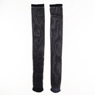 Карнавальный набор «Изящная кошечка»: ободок, корсет, чокер, перчатки, чулки, р-р 42-46, чёрный - Фото 8