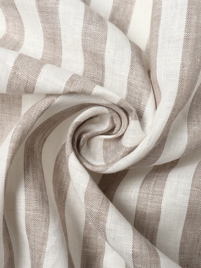Комплект штор для кухни SL HOME Strict line 140×180 см-2 шт., подхваты 2 шт., лён 100%