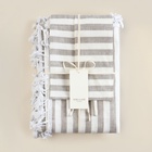 Комплект штор для кухни SL HOME Strict line 140×180 см-2 шт., подхваты 2 шт., лён 100% - Фото 10