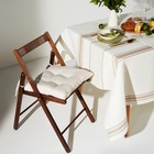 Подушка на стул SL HOME Direction, 42×42 см, белая - Фото 2