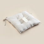 Подушка на стул SL HOME Direction, 42×42 см, белая - Фото 8