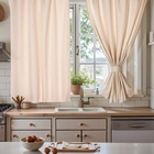 Комплект штор для кухни SL HOME Gloomy, 140×180 см-2 шт., подхваты 2 шт., лён 100%,180 г/м² - Фото 2