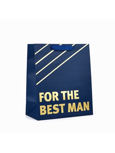 Пакет ламинированный For the best man, ML 23×27×11.5 см