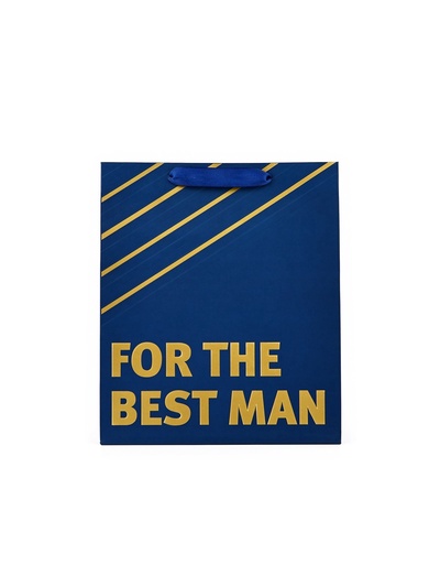 Пакет ламинированный For the best man, ML 23×27×11.5 см