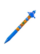 Стираемая ручка Yalong «Дино», гелевая, автоматическая, синий стержень, узел 0.5 мм, МИКС - Фото 6