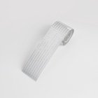 Зеркальная мозаика клеевая, 0.5×0.5 см, 8 рядов 4 см, 1±0.1 м, серебряное стекло - Фото 2