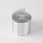 Зеркальная мозаика клеевая, 0.5×0.5 см, 8 рядов 4 см, 1±0.1 м, серебряное стекло - Фото 7