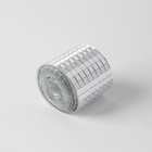 Зеркальная мозаика клеевая, 0.5×0.5 см, 8 рядов 4 см, 1±0.1 м, серебряное стекло - Фото 8