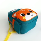 Рюкзак детский «Выбражулька», на молнии, размер 24.5×11×32 см, зелёный  (артикул 10702014)  большой выбор товаров оптом и в розницу по низким ценам с доставкой