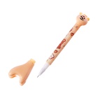 Ручка гелевая-прикол Медведь МИКС (48 шт) - фото 809446198