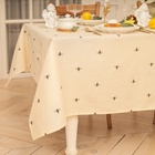 Скатерть «Доляна. Пчёлки» 146×220 см, рогожка 164 г/м², 100% хлопок - Фото 2