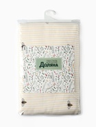 Шторы для кухни «Доляна. Пчёлки», 150×180 см - 2 шт., рогожка 164 г/м², 100% хлопок - Фото 11