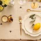 Скатерть «Доляна. Пчёлки» 146×180 см, рогожка 164 г/м², 100% хлопок - Фото 5