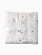 Подушка на стул «Этель. Полевые цветочки», 42×42×7 см, белая - Фото 8