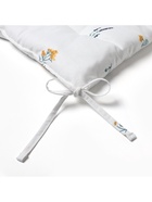 Подушка на стул «Этель. Полевые цветочки», 42×42×7 см, белая - фото 119337460