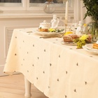 Скатерть Доляна «Пчёлки», 146×110 см, рогожка 164 г/м², 100% хлопок - Фото 4