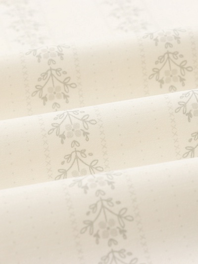 Комплект наволочек SL Home Floral pattern, 70×70+3 см, 2 шт., сатин, хлопок 100%
