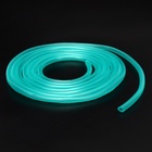 Трубка-шланг для компрессора силиконовая, Ø 4 мм, 2 м, зелёная - Фото 1