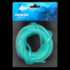 Трубка-шланг для компрессора силиконовая, Ø 4 мм, 2 м, зелёная - Фото 3