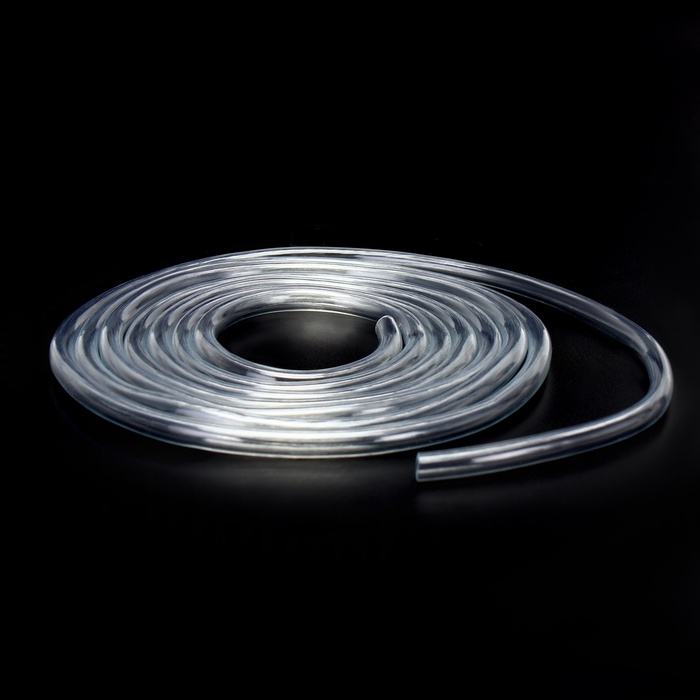 Трубка-шланг для компрессора силиконовая, Ø 4 мм, 2 м, прозрачная - Фото 1