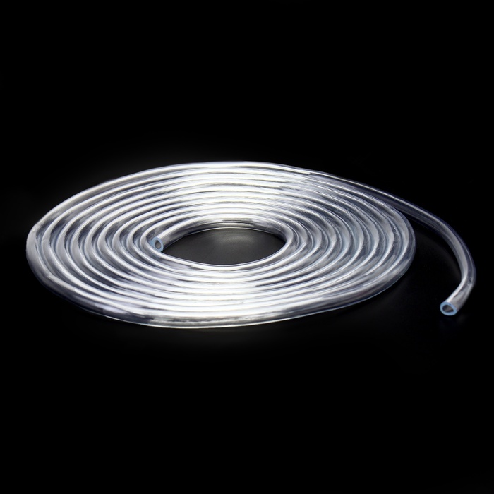 Трубка-шланг для компрессора силиконовая, Ø 4 мм, 3 м, прозрачная - Фото 1