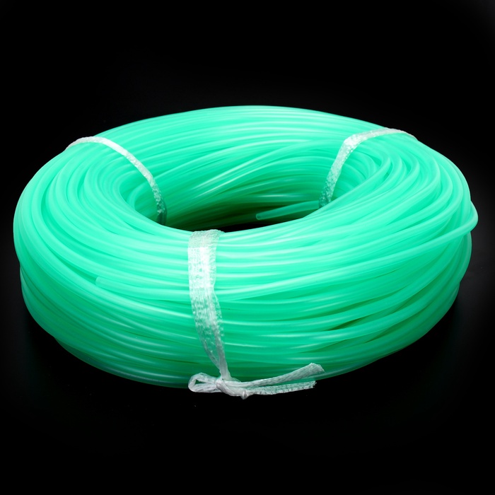 Шланг аквариумный, силиконовый, длина 75 м, Ø 4 мм, зелёный - Фото 1