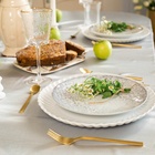 Скатерть Доляна "Silver" 140х300+-3 см, 100% п/э - фото 27827151