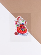Наклейки на окна «Новогодние», 15×25 см 10652663 - фото 16420841