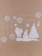 Наклейки на окна «Новогодние», 2 штуки, 35 х 50 см 10652685