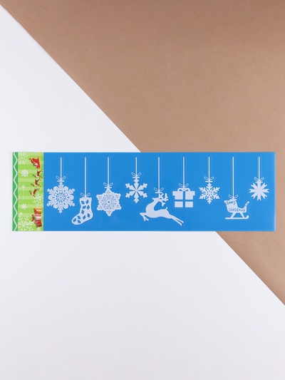 Наклейки «Новогодние», 60×15 см