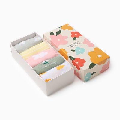 Носки женские KAFTAN Spring, набор 5 пар, размер 36-40 (23-25 см)