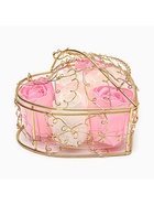 Подарочный набор мыльных бело-розовых роз в шкатулке, 6 шт. - Фото 5