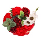 Подарочная мыльная композиция в сумочке, красная - Фото 4